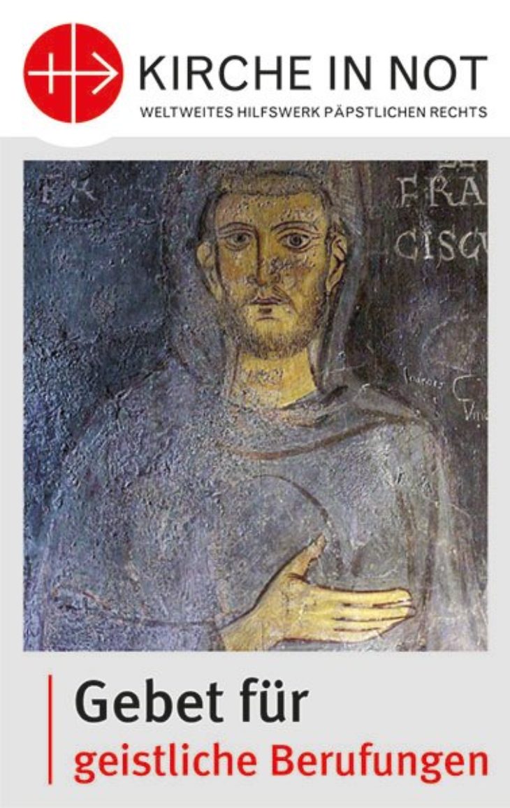 Gebetskarte<br class=”clear” /> „Gebet für geistliche Berufungen“