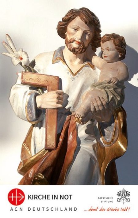 Gebetskarte <br class=”clear” />„Heiliger Josef”