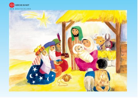 Kinderbibel-Puzzle <br class=”clear” />"Stall von Bethlehem"