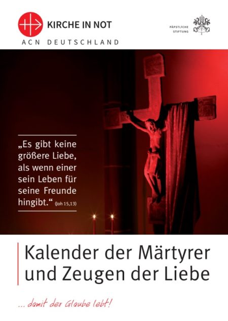 Kalender der Märtyrer und Zeugen der Liebe