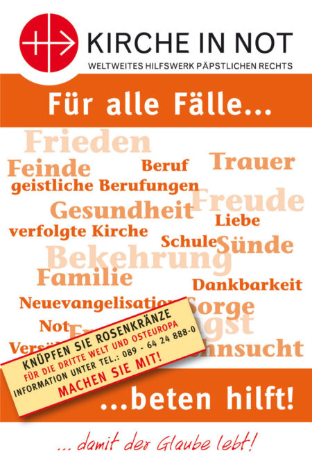 Faltblatt <br class=”clear” />Für alle Fälle - Beten hilft