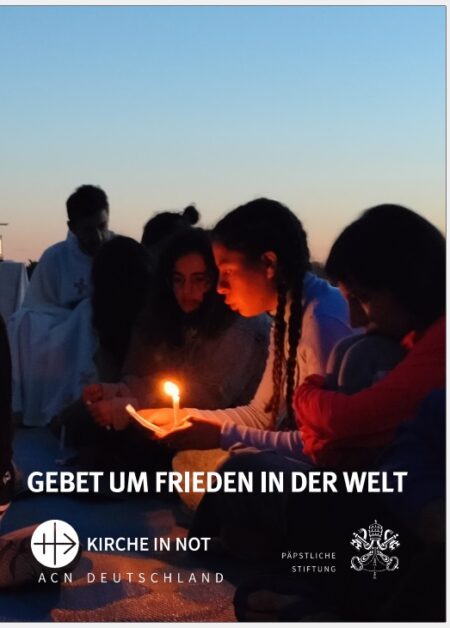 Gebet um Frieden in der Welt