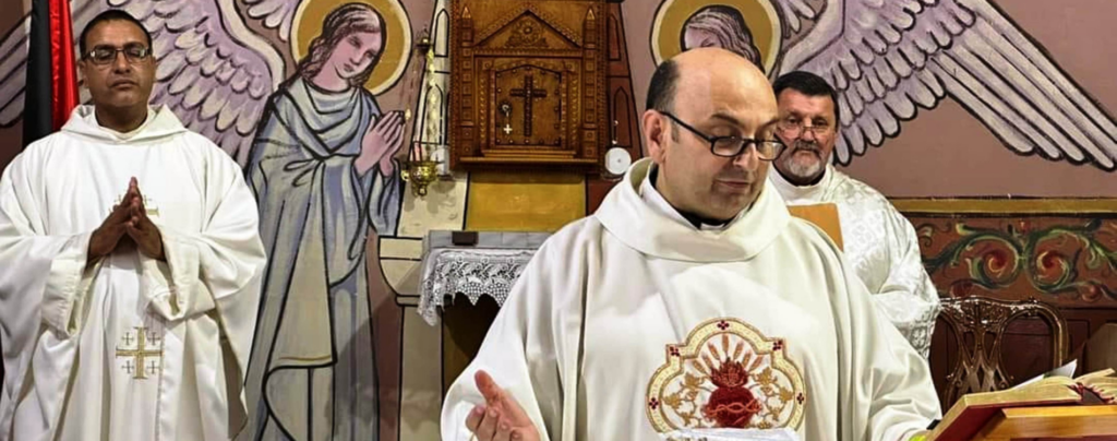Pfarrer von Gaza dankt für Hilfe durch KIRCHE IN NOT