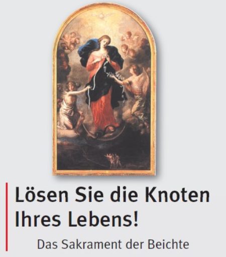 Faltblatt "Lösen Sie die Knoten Ihres Lebens!"
