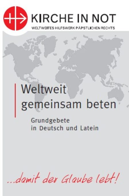 Faltblatt "Weltweit gemeinsam beten"